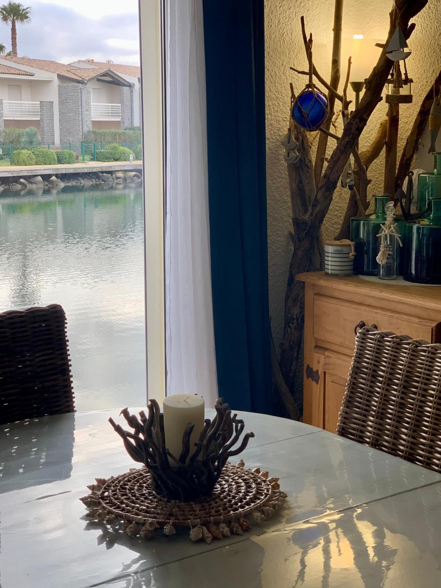 Appartement Vue Mer - Rdc - Parking Prive - Meuble Tourisme 4 Etoiles Agde Luaran gambar